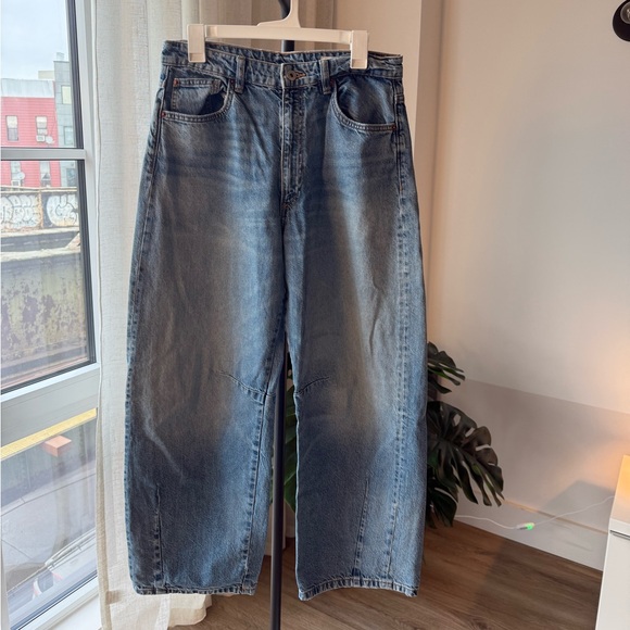 ZARA TRF mid-rise baggy balloon jeans 👖 - Picture 6 of 7